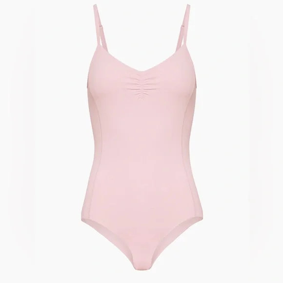 Aritzia TNA Butter Pointe Ballerina Leotard Light Pink - Picture 2 of 7